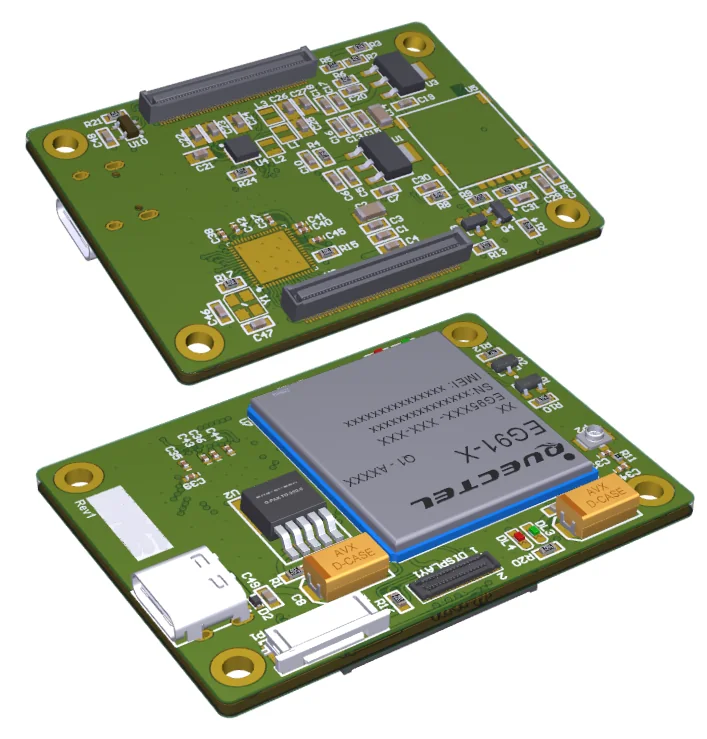 Placa carrier per a Raspberry Pi CM4