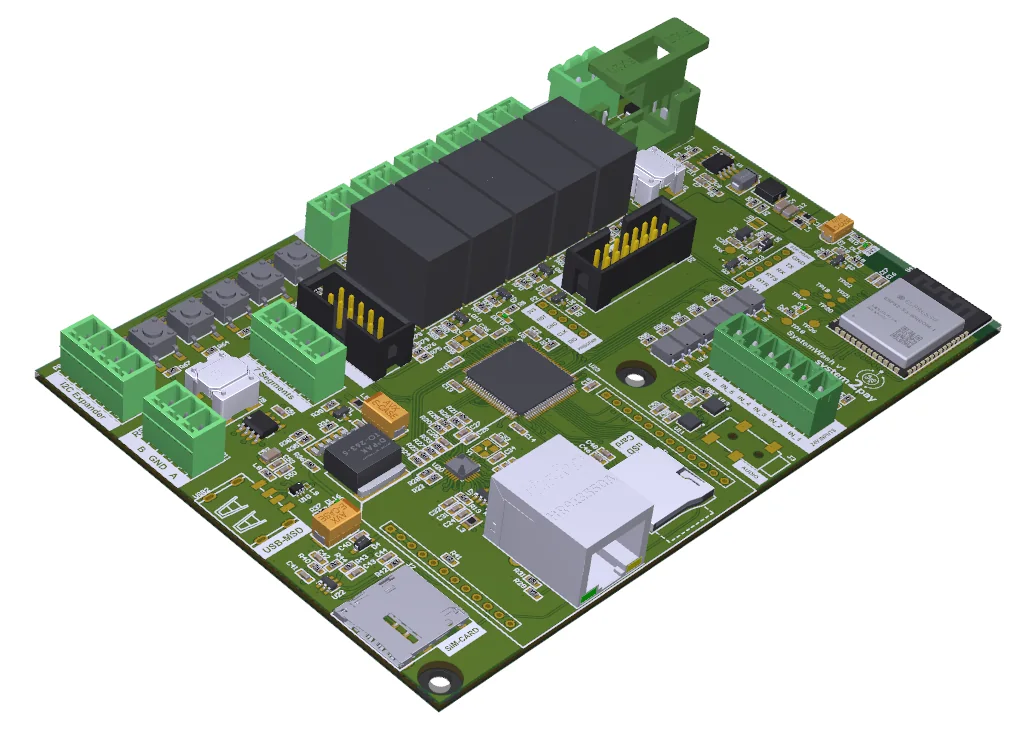 PCB industrial multiprocessador