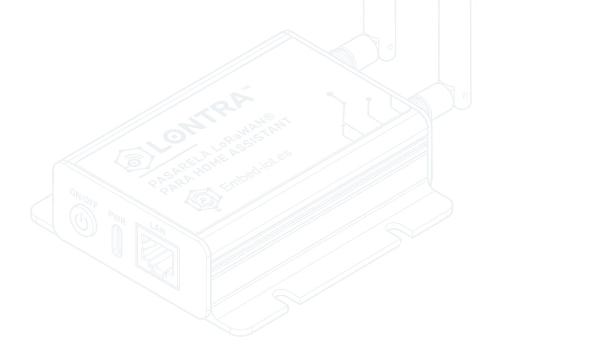 Illustration of the LONTRA gateway with its two antennas
